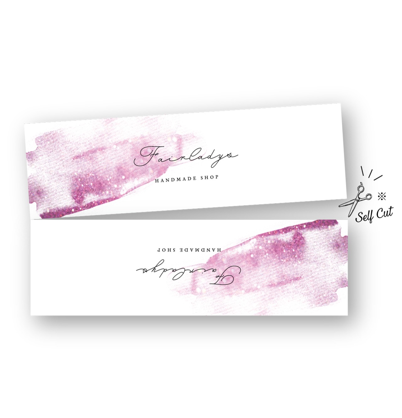 キラキラ系デザイン｜ アクセサリー台紙 ｜ cd_00259_P