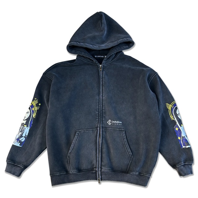 Sweat Full-zip Hoodie "Virgin Mary"