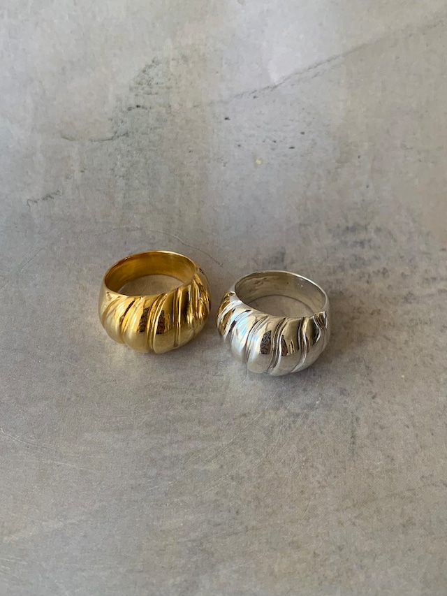 【受注販売】spiral shell ring  silver