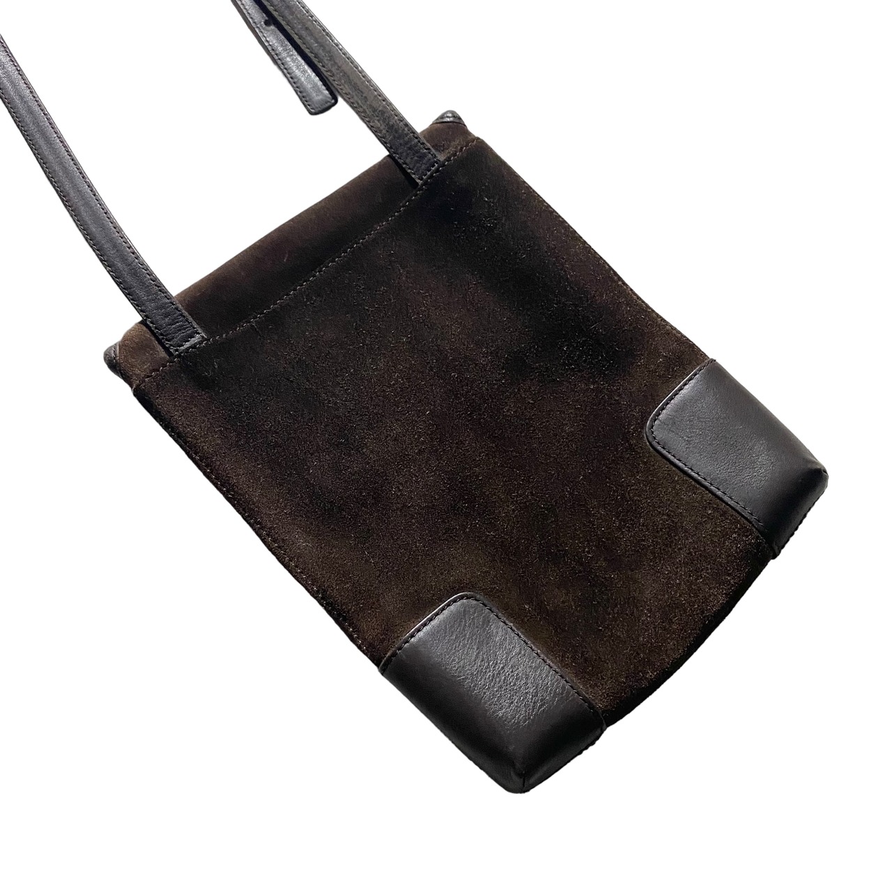 vintage LOEWE suede mini shoulder bag “AMAZONA”