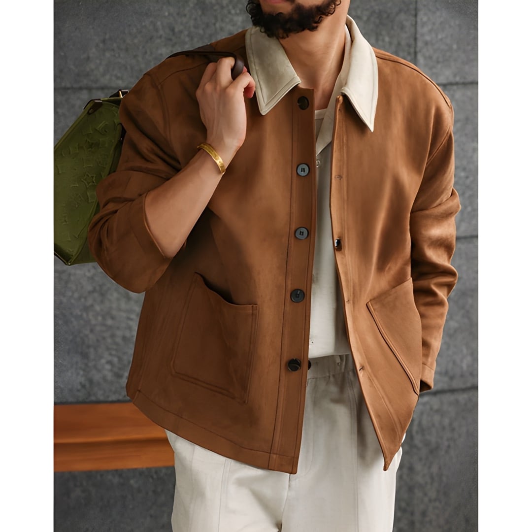 アメリカン レトロスウェードジャケット S2089