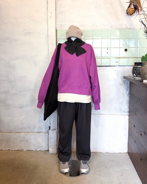 【SIWALY fluid WOMEN】FLEECE EASY PANTS