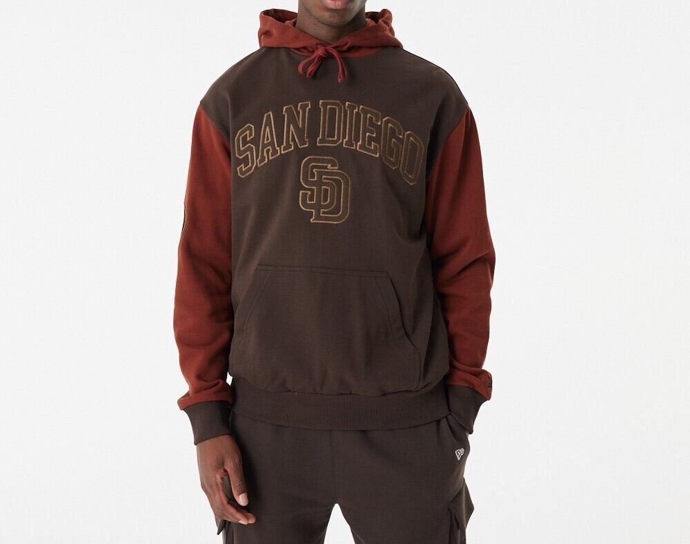 San Diego Padres Team Patch New Era Oversized Hoodie サンディエゴ
