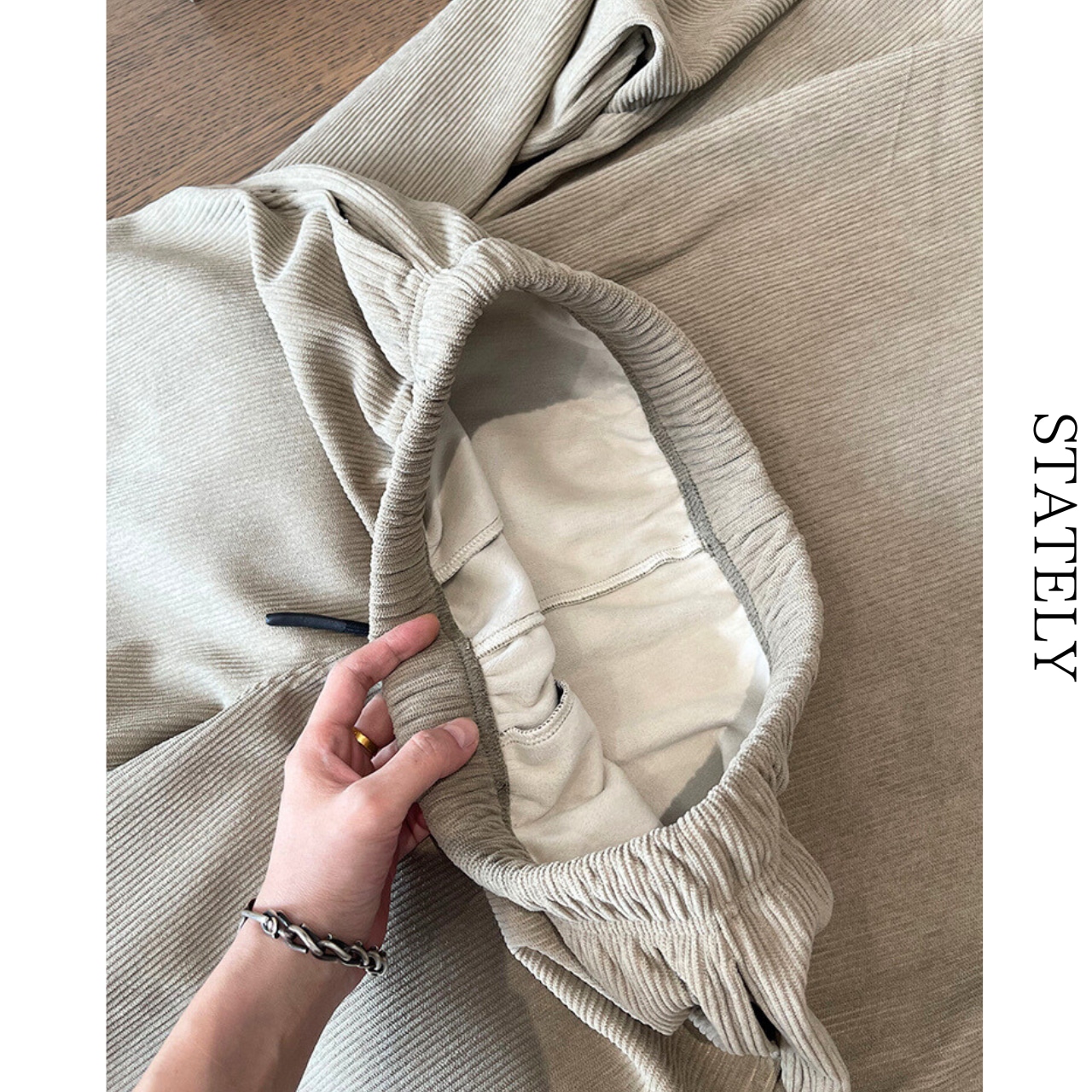 Corduroy Fleece スウェットパンツ_B05・画像7