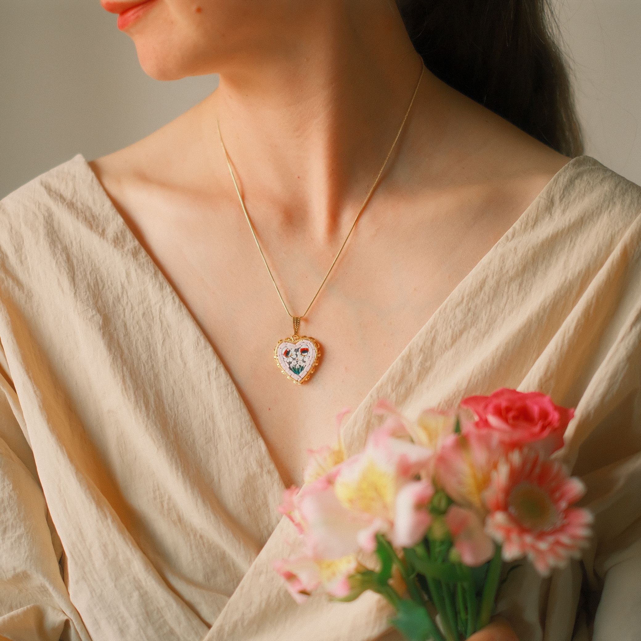 The Continental Collection: マイクロモザイクペンダント 