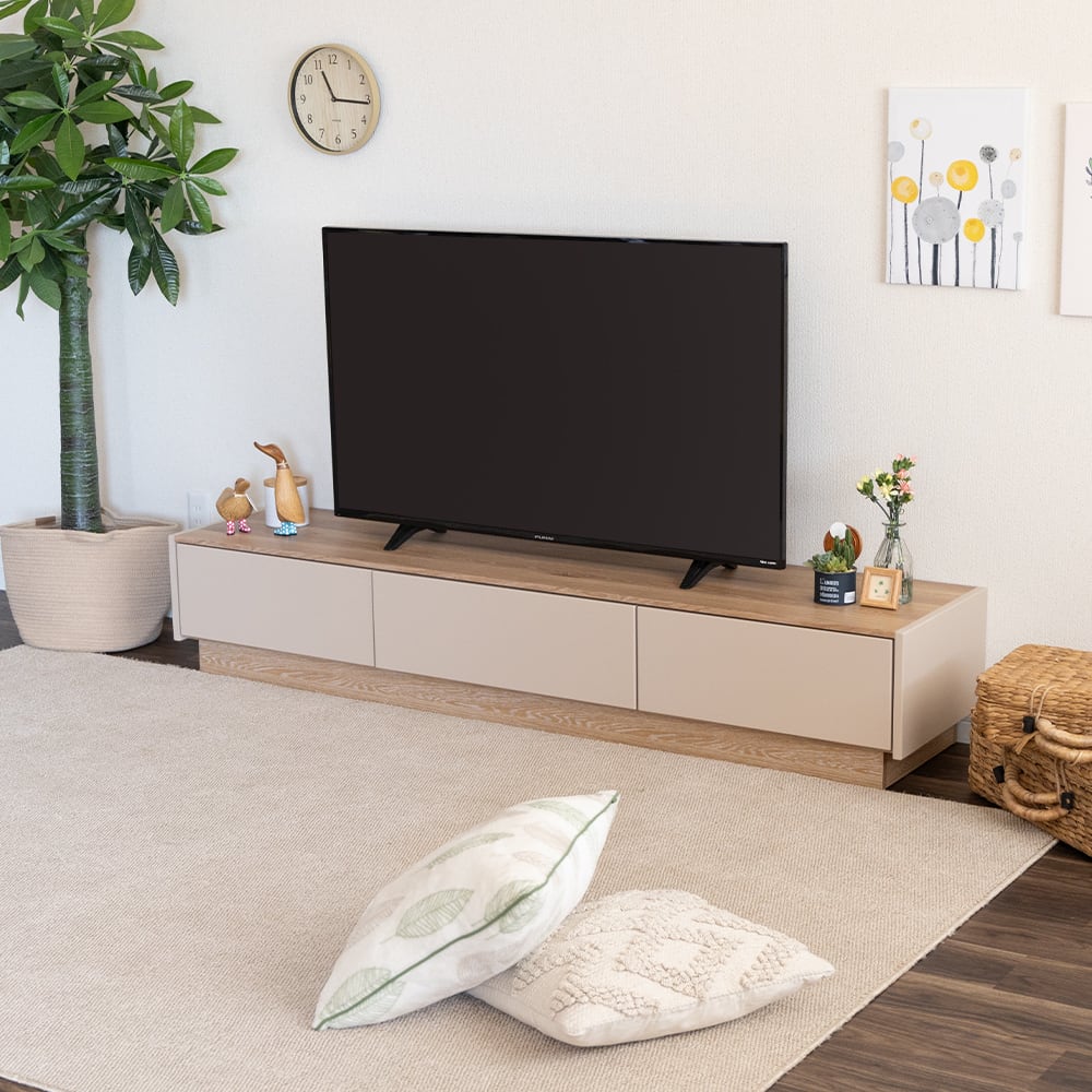 5%OFFコード：F626 テレビ台 ローボード 完成品 180cm TV台 テレビ