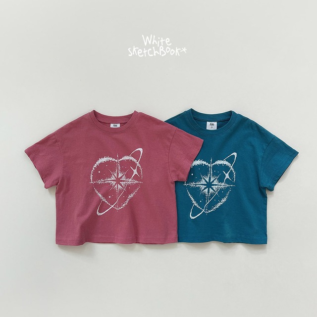 stella tee【whitesketchbook】※5月中旬〜5月下旬発送予定