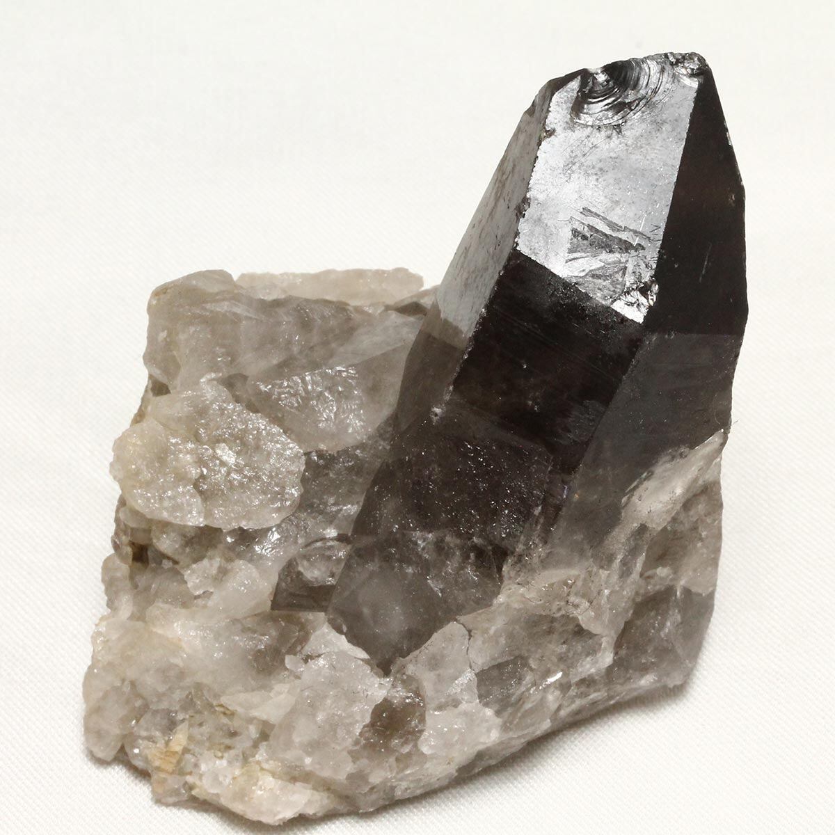 スモーキークォーツ クラスター ブラジル産 スモーキークォーツ 煙水晶 原石 一点物 272-323