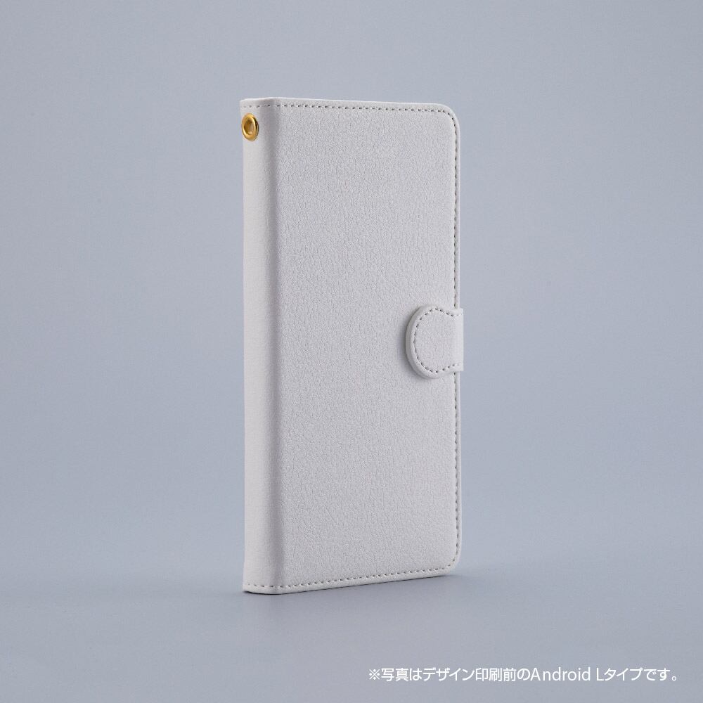 Caqhkf 01 Android L 手帳型スマホケース アニメ コミック 女の子 ファンタジー キャラクター 魔法 Saule Factry