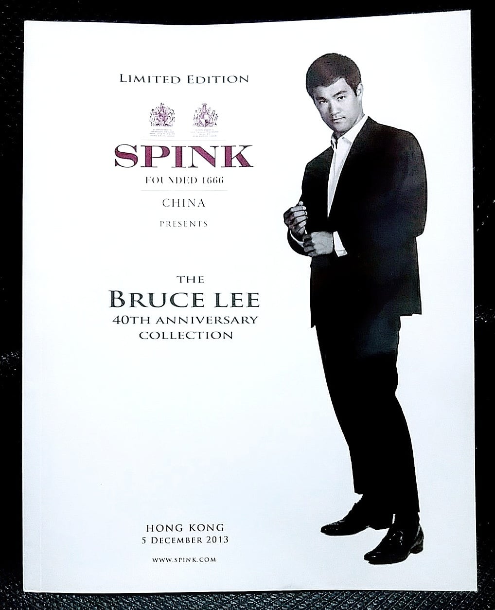 激レア】ブルース・リー 香港 オークションカタログ「SPINK」【取寄品