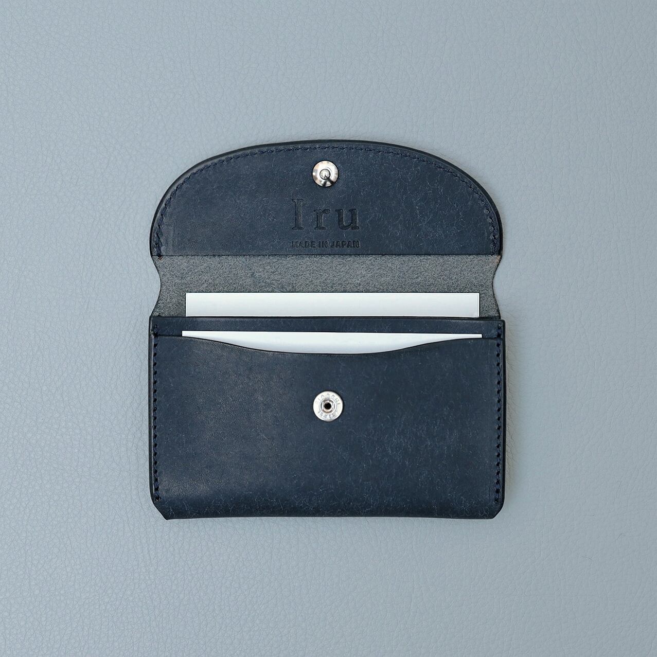 Iru×IKENOHATA GINKAWATEN】PUEBLO LEATHER CARD CASE 【受注生産】【7