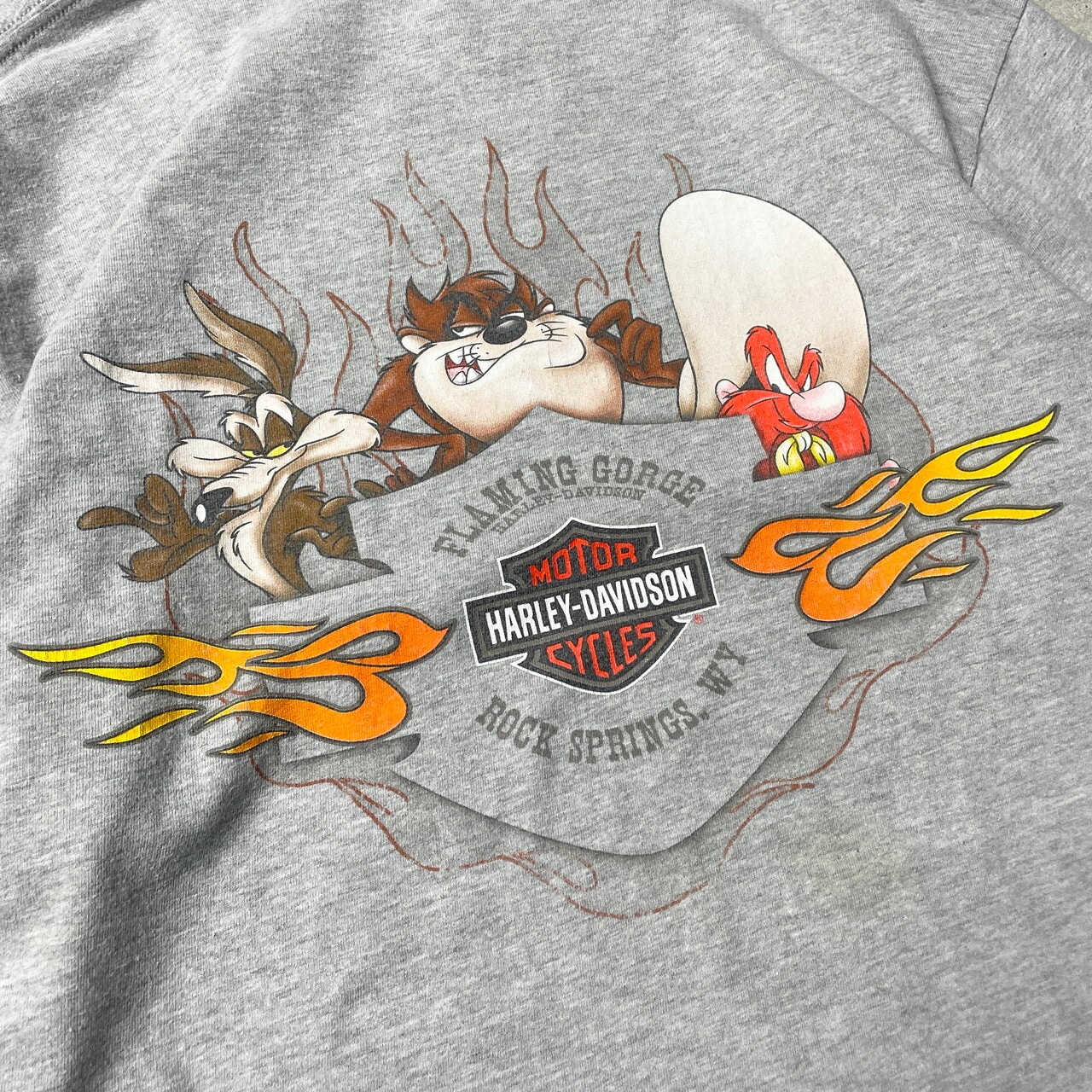 USA製 Harley-Davidson Looney Tunes ルーニー・テューンズ タスマニア 