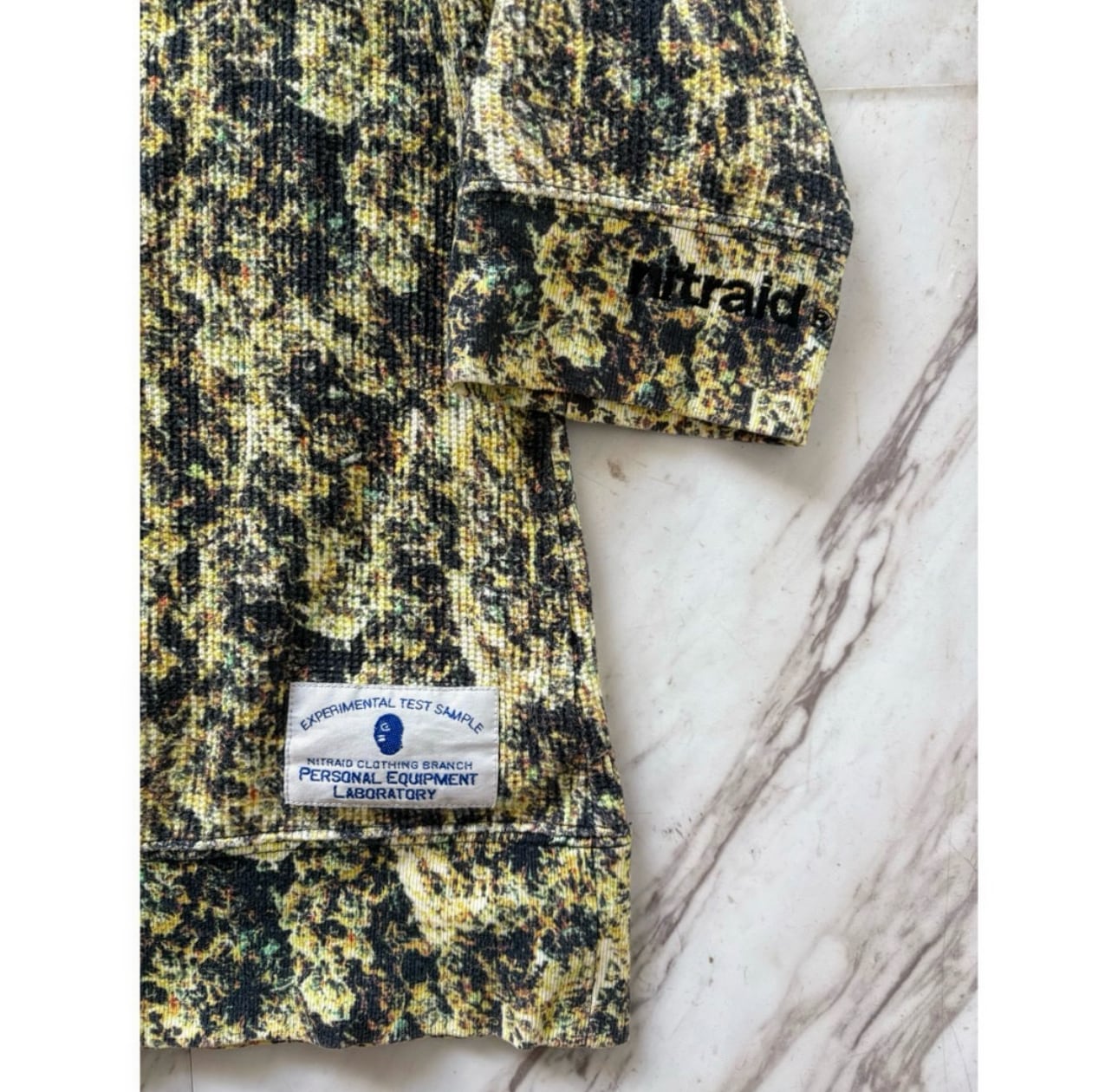 nitraid real weed camouflage thermal cut-and-sewn | protocol