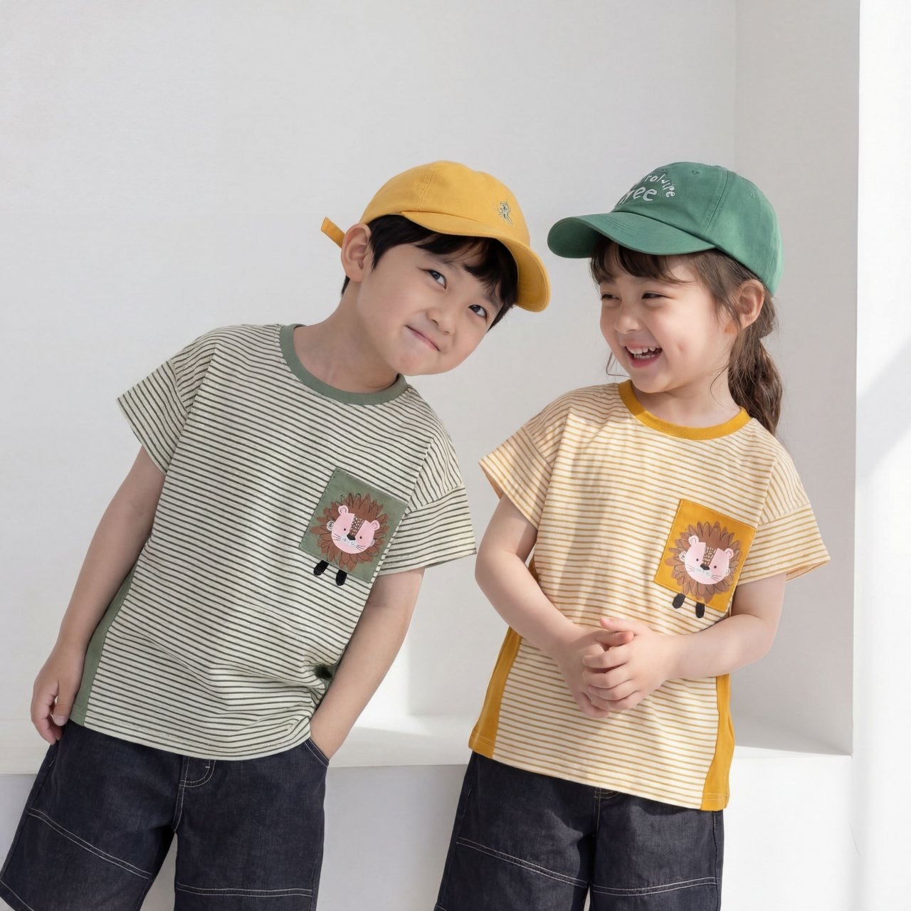 [Orangemom] Sherpa 3D Lion T-shirt Shirt (13/15) / [오렌지맘] 뽀글이입체사자티셔츠 (13/15)