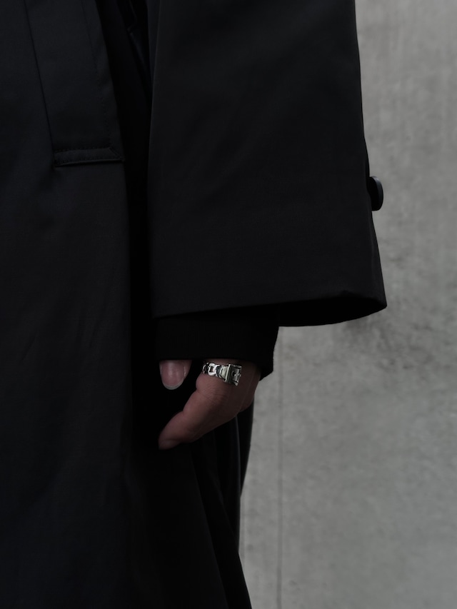 s925 Buckle Chain Ring