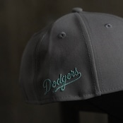 【gifthat別注】NEW ERA 940/9FORTY ロサンゼルス・ドジャース CITY CONNECT GRAY SEAGLASS