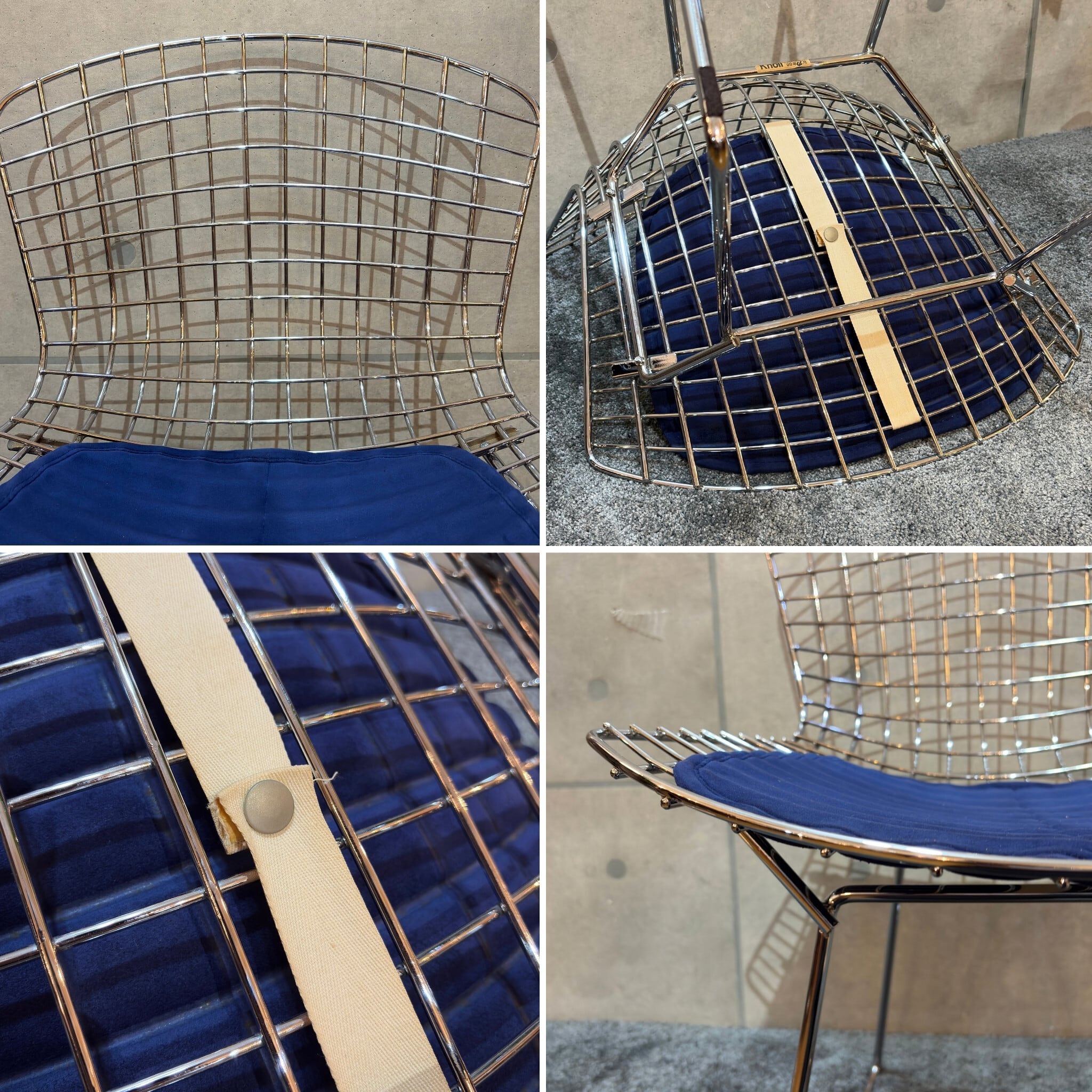 USED】Knoll ノール ハリー・ベルトイア サイドチェア Harry Bertoia