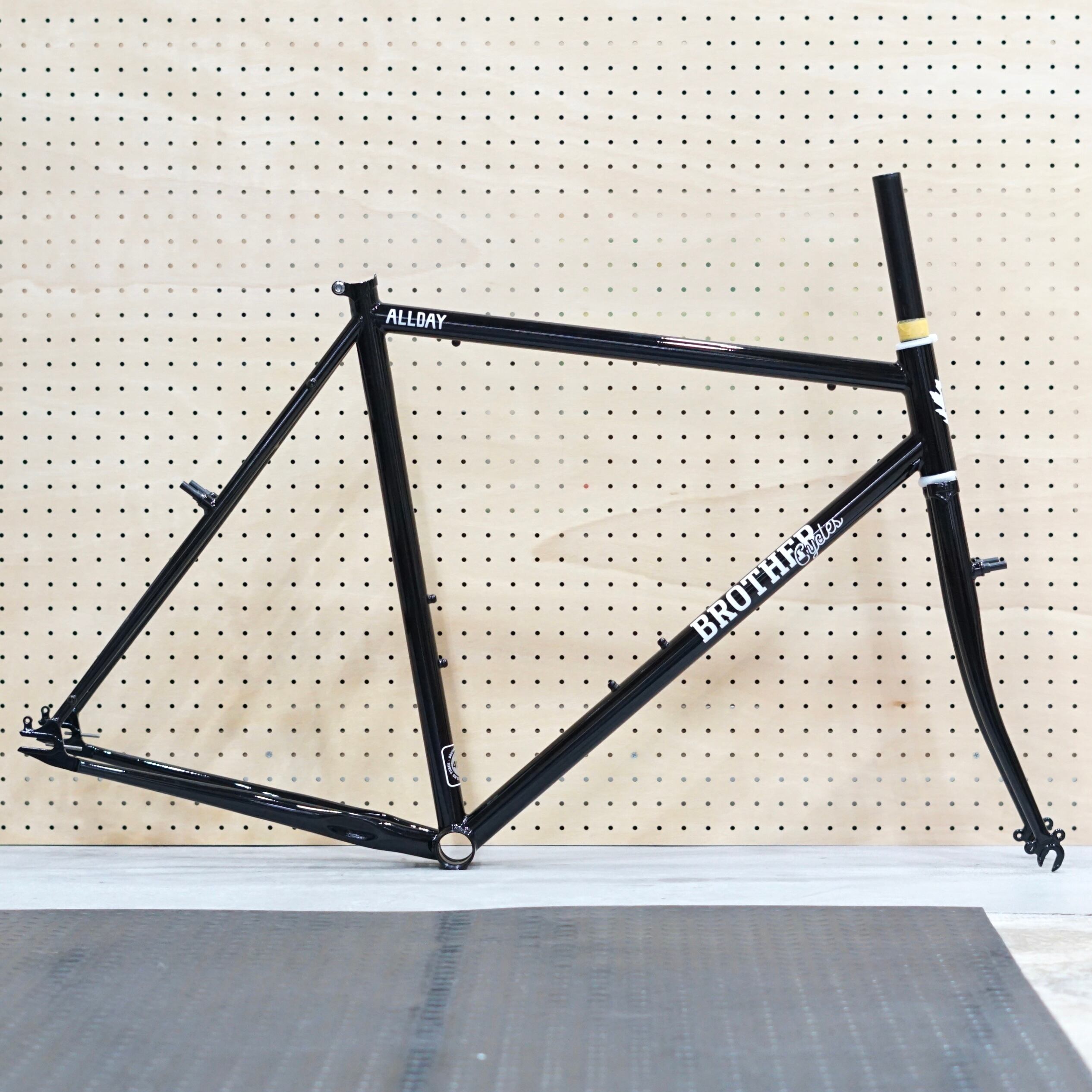 Brother cycles / ALLDAY Frame set(54 size)(Black) | 自転車と山道具