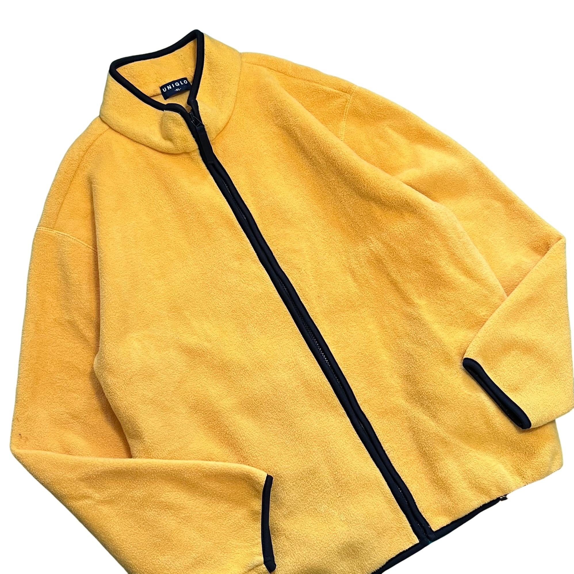 00s old UNIQLO premium down jacket 黄色 Uniqlo Women Ultra Light 
