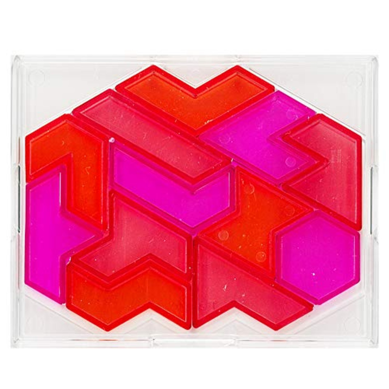 テンヨー(Tenyo) ヘキサモンド 脳ブロック 永久に遊べるパズル 難易度3 LEVEL3 中級者~上級者向け 総数4,968通り 脳ストレッチ TBB-03 ピースを取り出してケースに戻すたったそれだけがメチャクチャ難しい