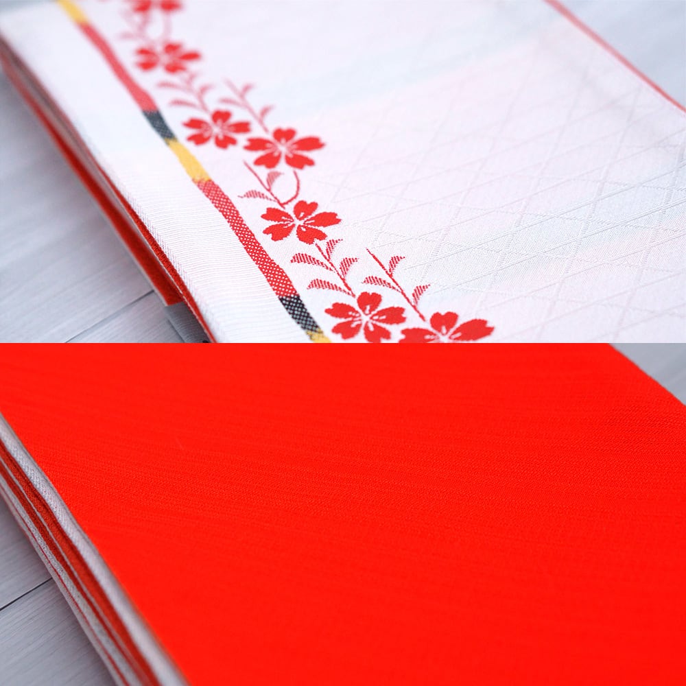 半巾帯 四寸 桜柄 仕立て上がり | 株式会社 福原