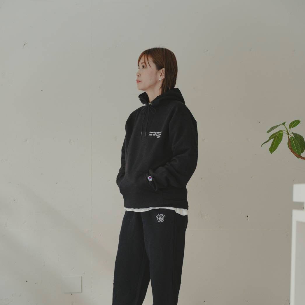 スウェットパーカー black】レディース メンズ ユニセックス おしゃれ