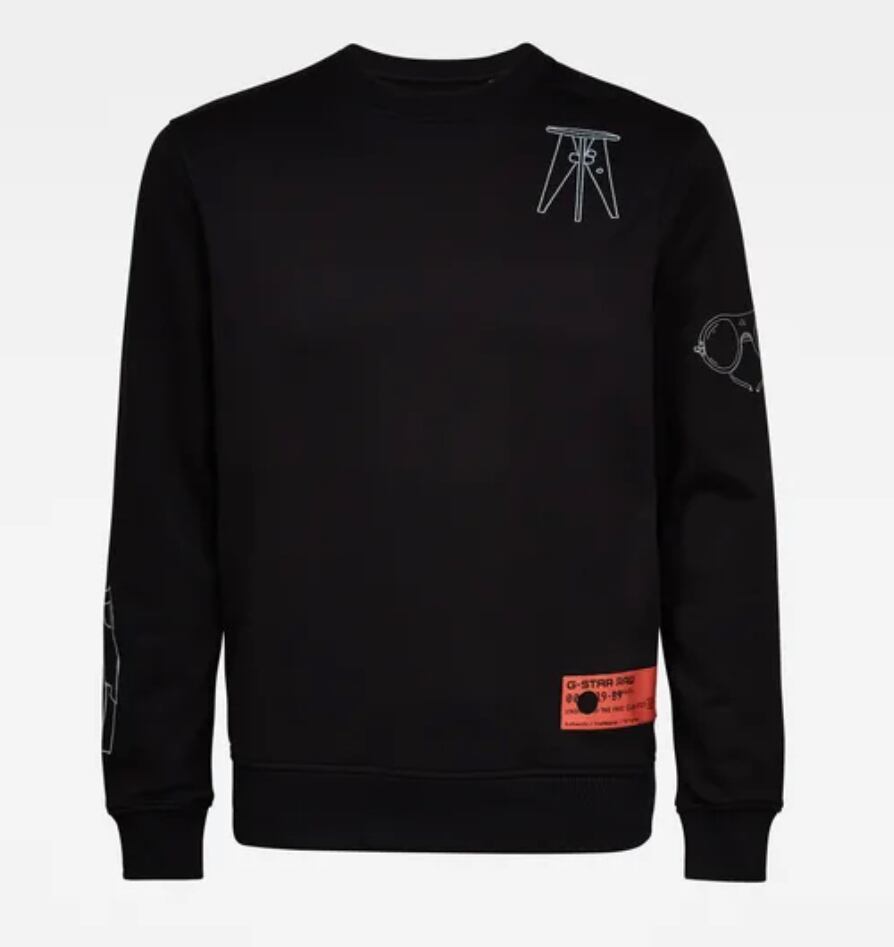 G-STAR.RAW / D19170-A613-6484 / スウェット