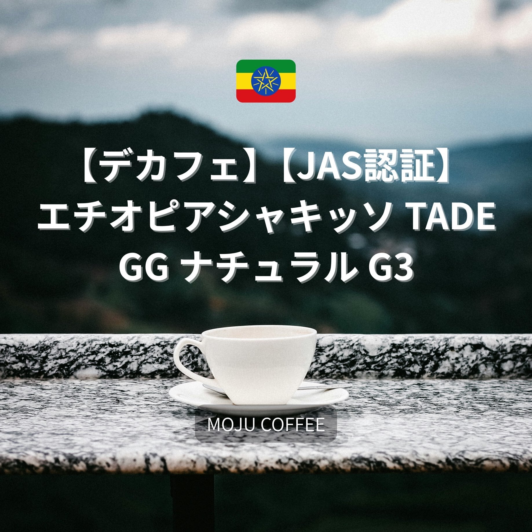 自家焙煎珈琲豆 MOJUCOFFEE【デカフェ】【JAS認証】エチオピア