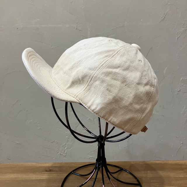 HIGHER SELVEDGE DENIM CAP ECRU