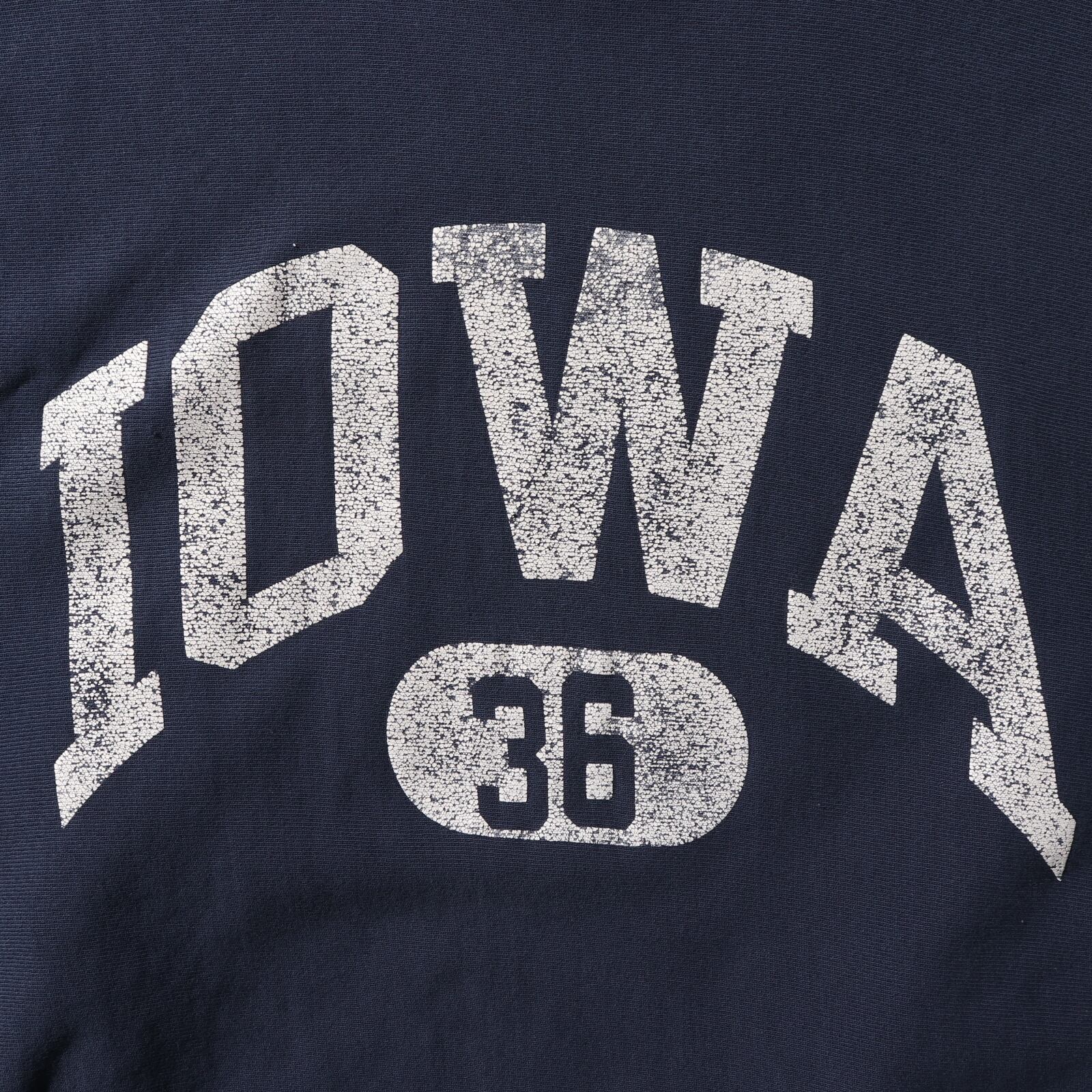 Used 90s L リバースウィーブ IOWA ネイビー 紺色 チャンピオン 