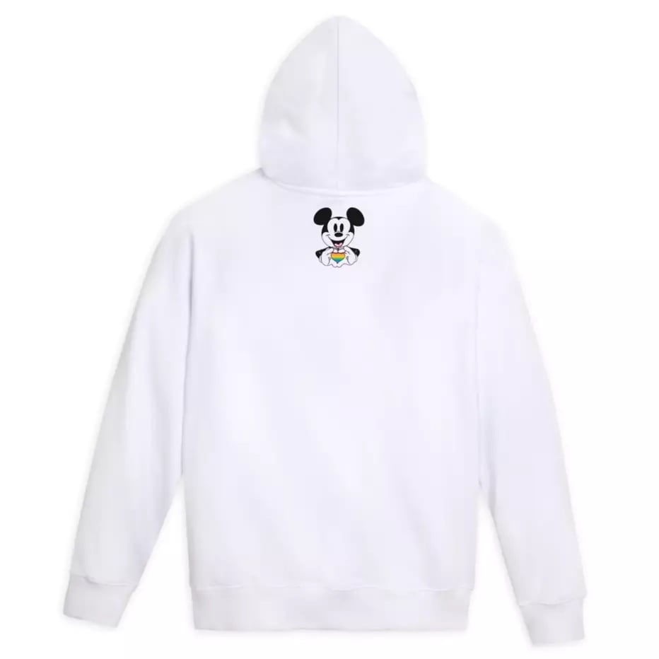 ディズニーオフィシャル プライドコレクション ミッキーマウスプルオーバーフーディ Disneyland Disney Pride Collection  Mickey Mouse Pullover Hoodie