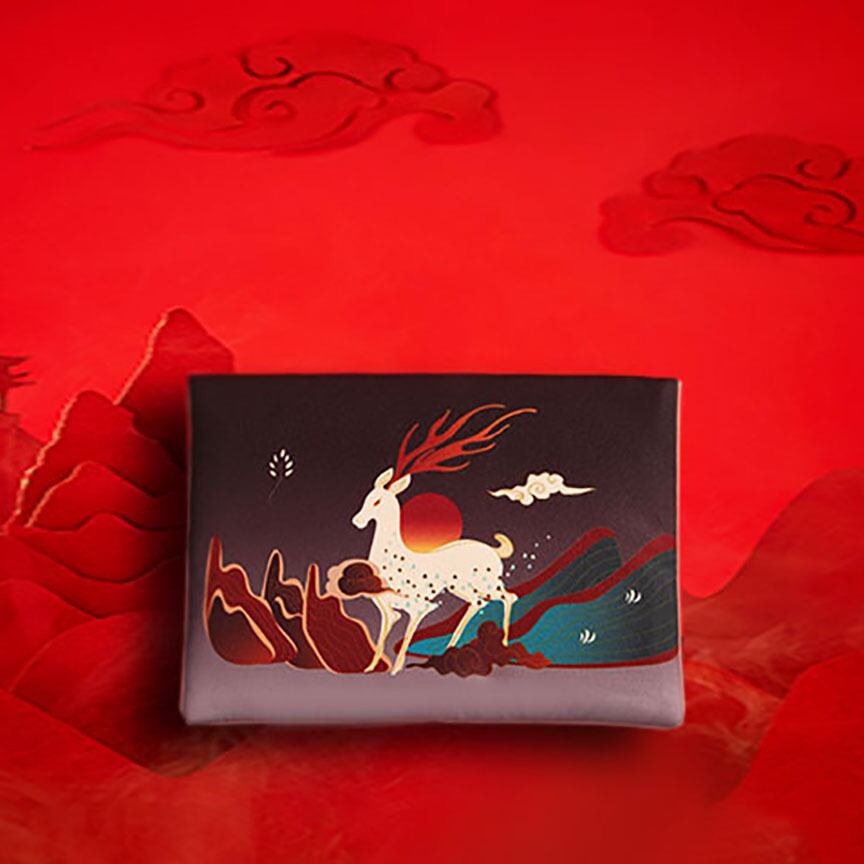 【予約商品】 【敦煌 シリーズ】 デジタルハンドバッグ- L