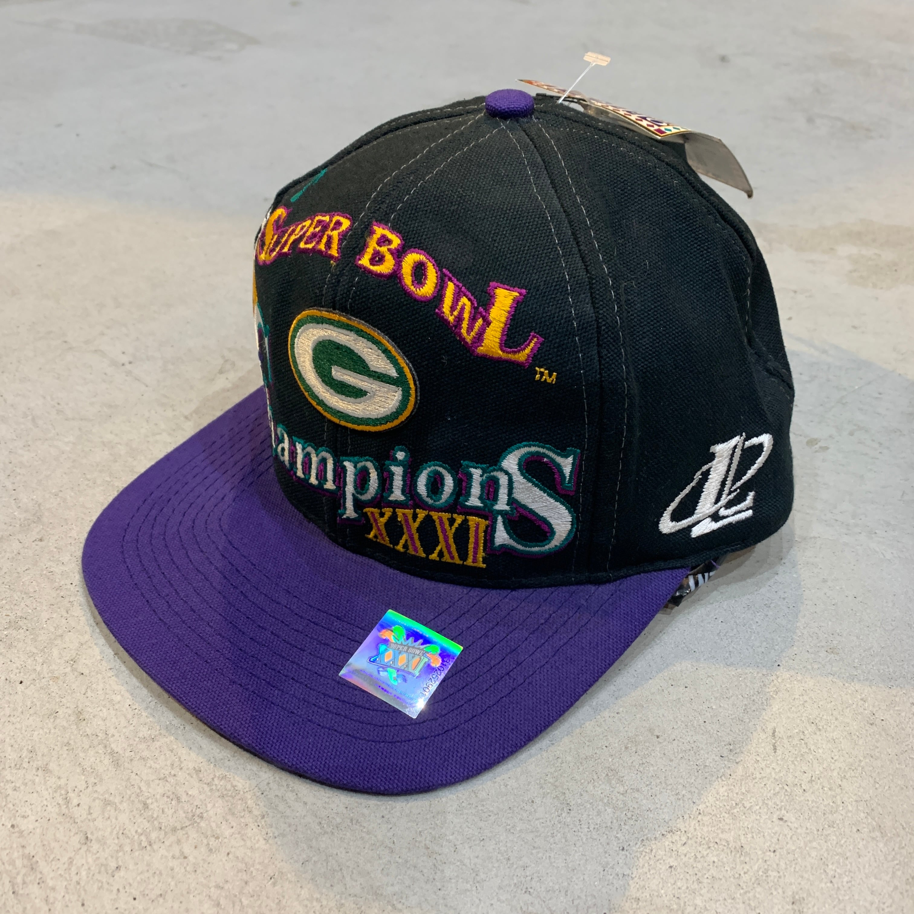 新品タグ付き未使用☆90s☆NFL☆SUPER BOWL☆グリーンベイパッカーズ