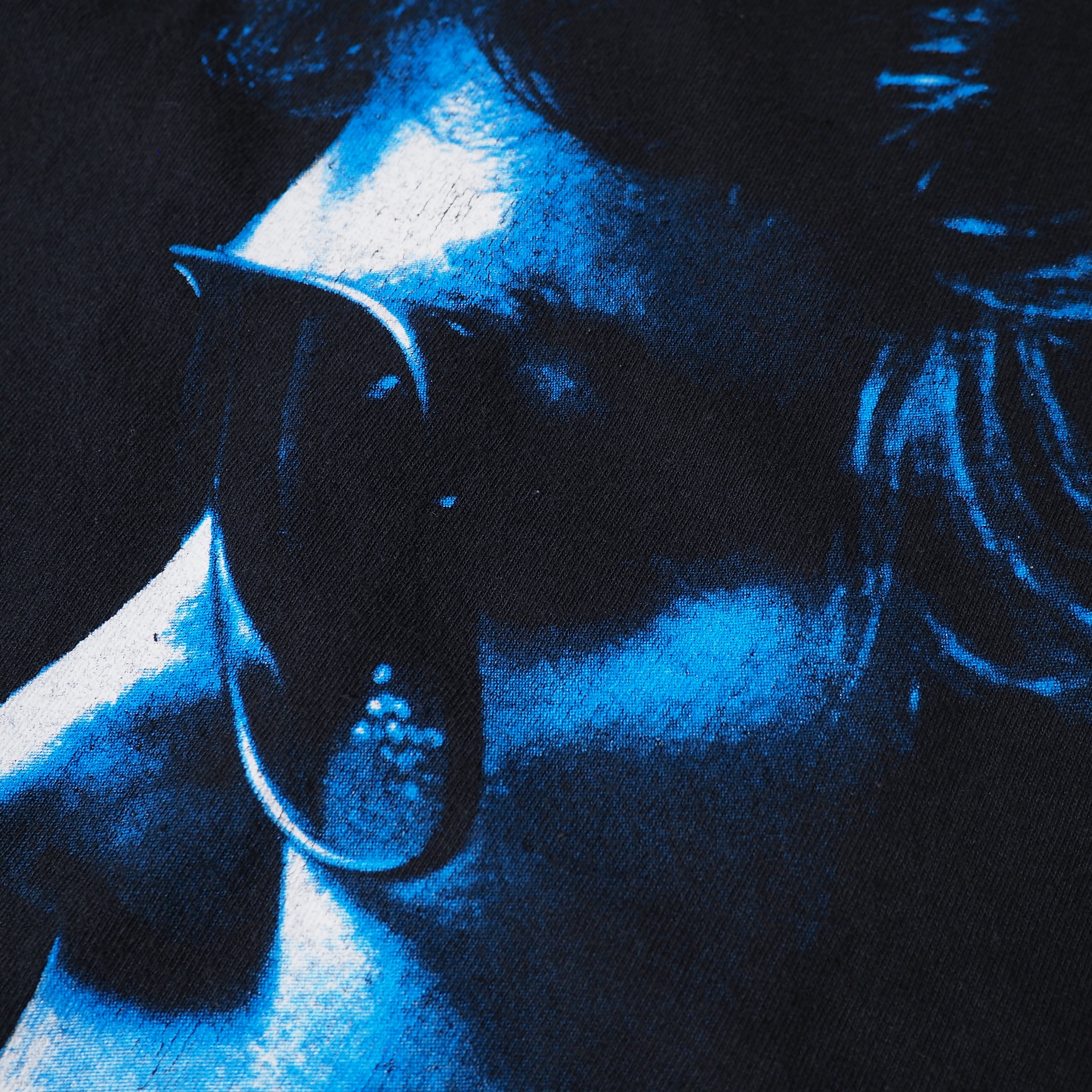 ” Ronnie milsap ” smoky mountain rain printed loose black Tee