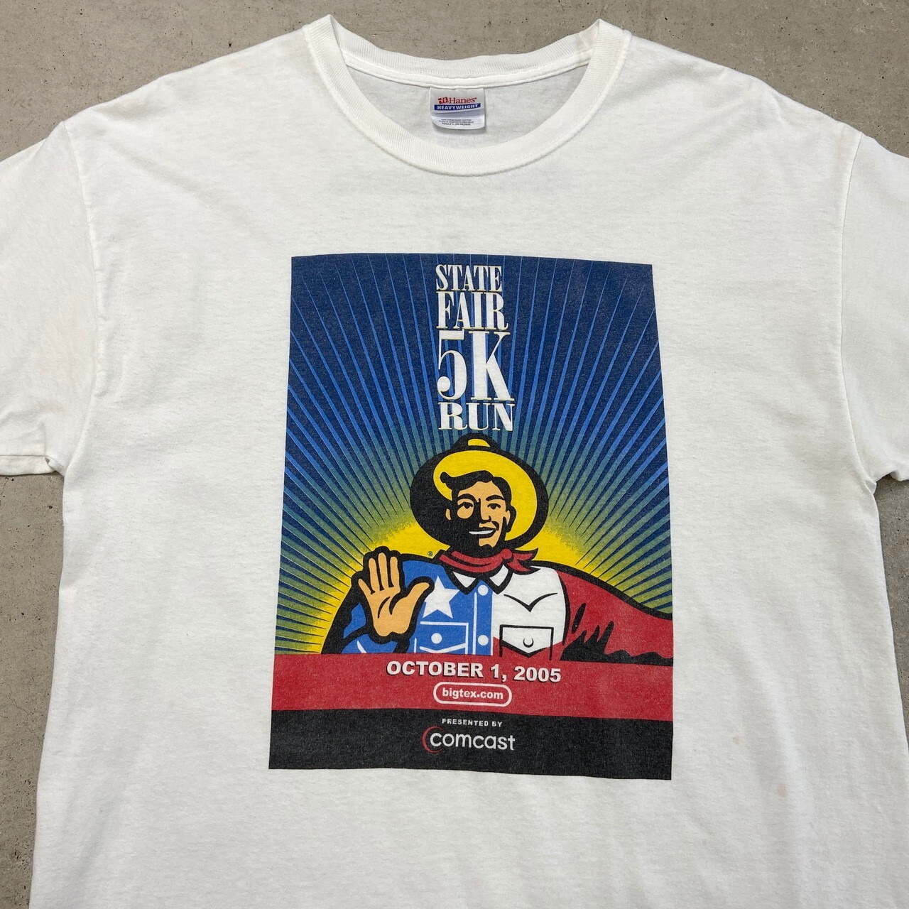 00年代 STATE FAIR 5K RUN アートプリントTシャツ ランイベント 企業 