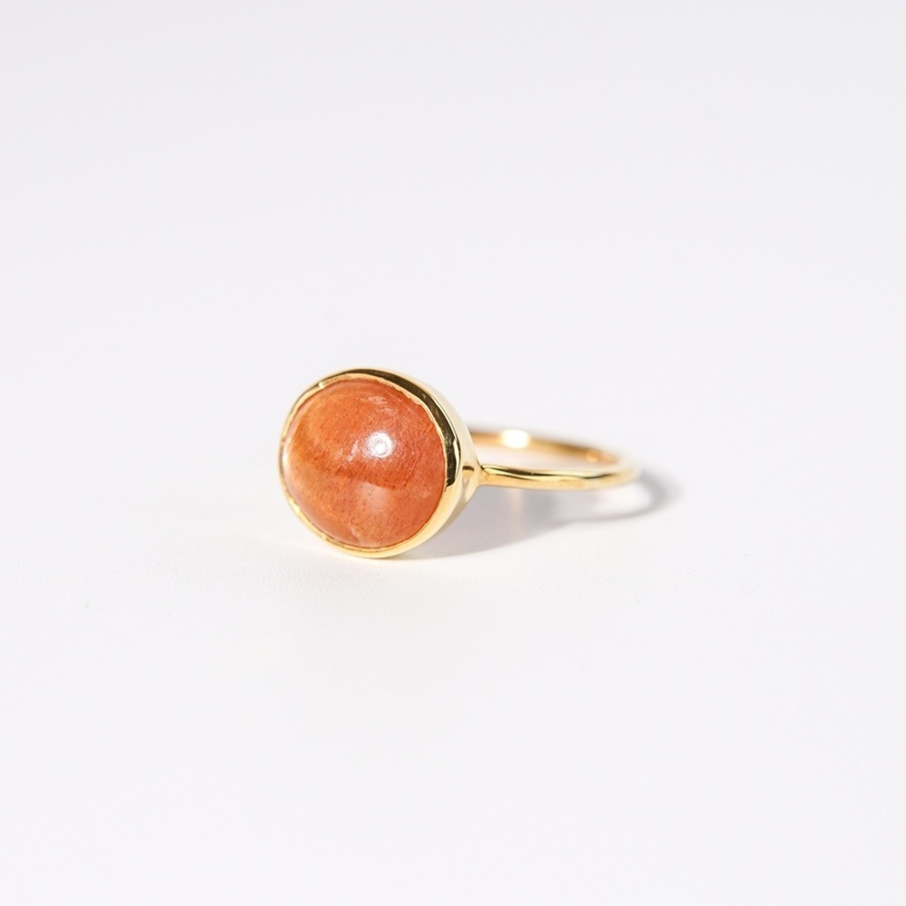 【13号】サンストーン リング