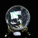 アイリスクォーツ 水晶 丸玉 虹入り 27mm スフィア 置物 水晶玉 一点物 141-7079