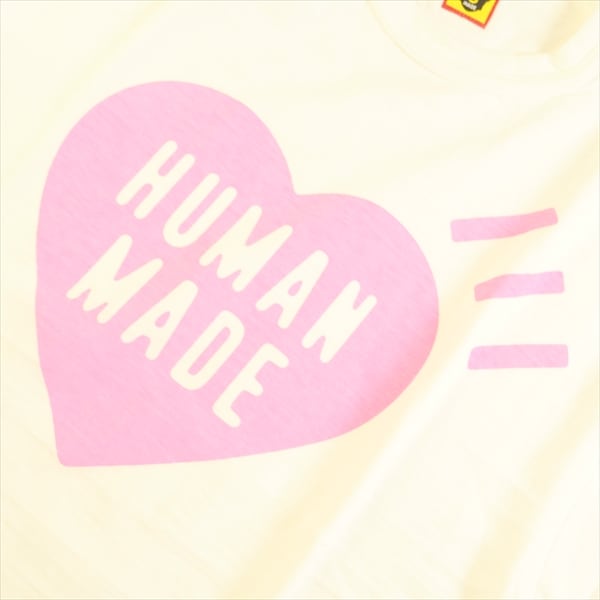 Human Made Heart Tee Harajuku White Pink