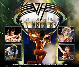 NEW  VAN HALEN  WORCESTER 1986 　6CDR  Free Shipping