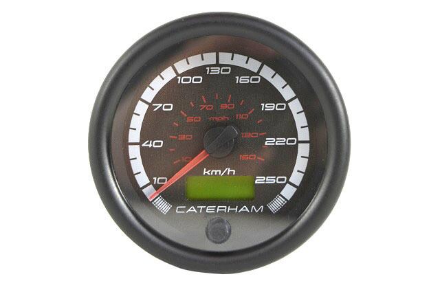 30D164A スピードメーター、250 km/h、デジタルトリップ、2015年以降
