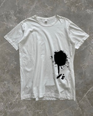"Y's" paint graphic T-shirt