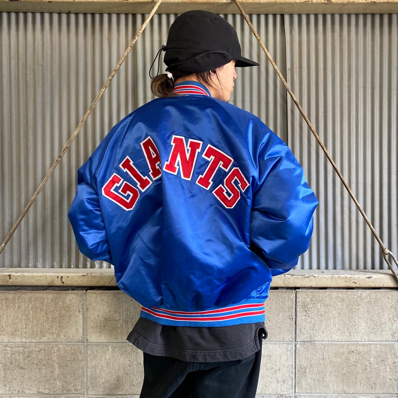 90年代 Chalk Line NFL ナイロンスタジャン メンズXL 古着 USA製