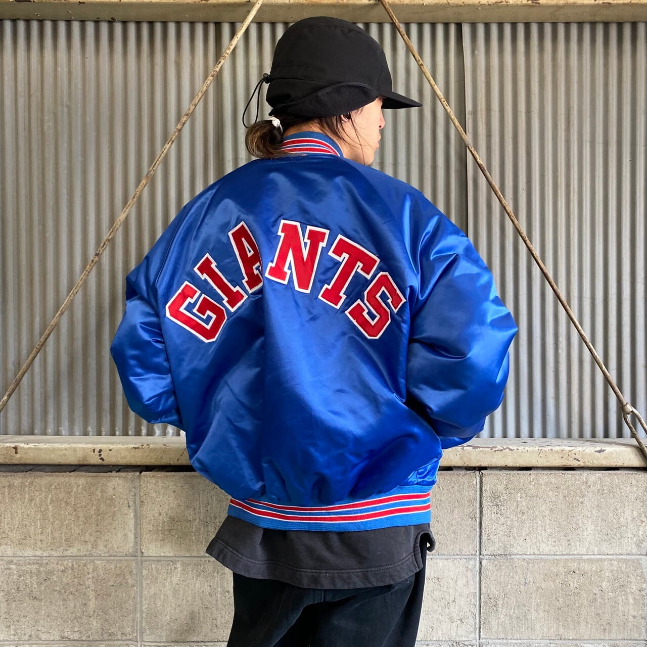 90年代 Chalk Line NFL ナイロンスタジャン メンズXL 古着 USA製  