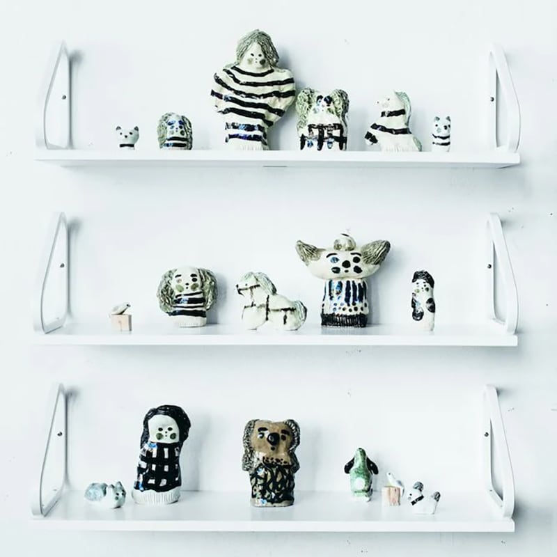 112B 壁付け棚 ブラック ラッカー［ アルテック ］ | REAL Style