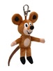 チェコ製　クルテク 　親友　ネズミ　キーチェーン　キーホルダー　マスコット　ぬいぐるみ