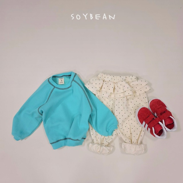 《送料無料》予約:ビビッドライントレーナー【soybean】※ジュニアサイズ