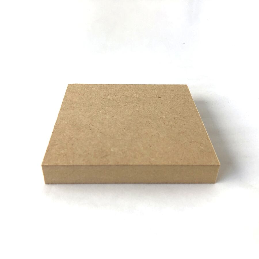 MDF ボード（18mm厚1枚、15mm厚3枚） MDF 15mm厚 サイズオーダー 約100mm×約150mm以内 3枚セット N.P.ウッド