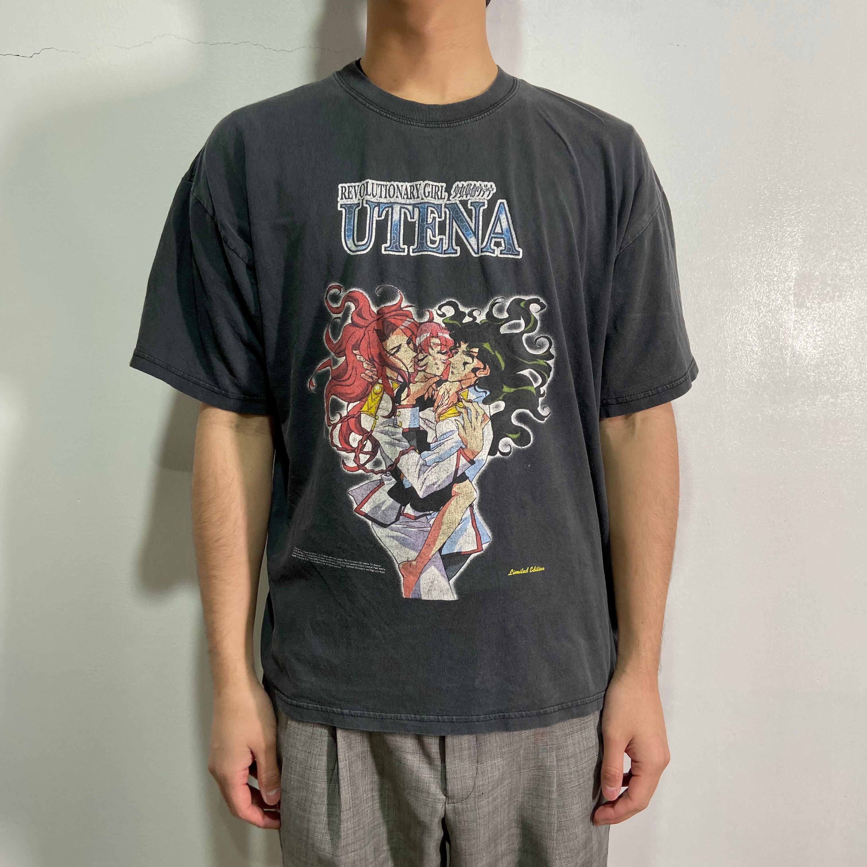 送料無料 少女革命ウテナ アメリカ企画 Tシャツ プリント アニメ 古着屋 Uan