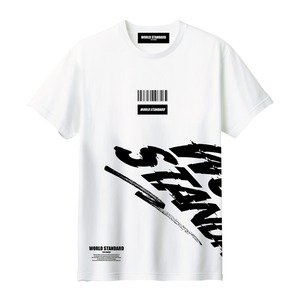 WORLD STANDARD/クルーネックプリントTシャツ/WSHT-019