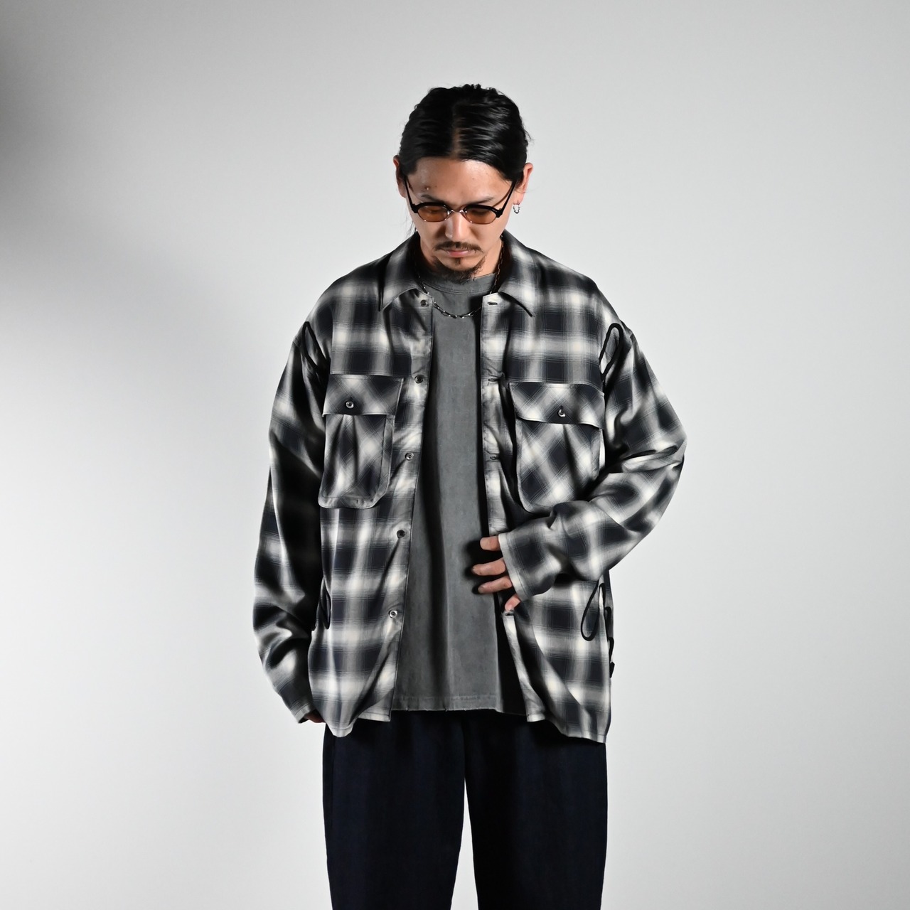 Leh / Embroidery Check Shirts